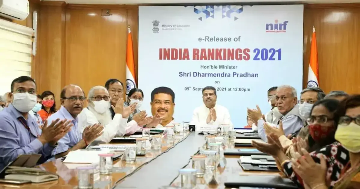 Education Minister Dharmendra Pradhan releases NIRF Rankings 2021: IIT Madras tops overall category
